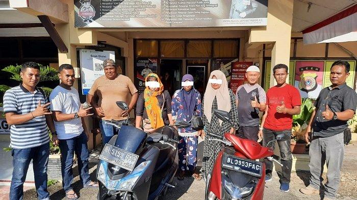 3 Ibu Rumah Tangga di Aceh Lakukan Penipuan dan Penggelapan, Kini Harus Berurusan Polisi